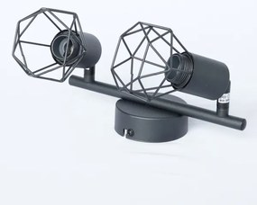 Brilagi - Spotlámpa CAGE 2xE14/40W/230V