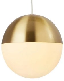 Searchlight 24181SB - Csillár zsinóron ENDOR 1xE27/40W/230V sárgaréz