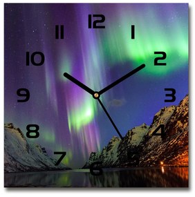Szögletes fali üvegóra Aurora borealis pl_zsk_30x30_c-f_130538510
