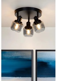 Lucide 77979/13/30 - Spotlámpa BJORN 3xE14/40W/230V fekete