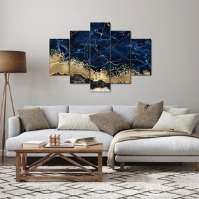 Kép - Sötétkék márvány (150x105 cm)