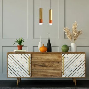 Csillár zsinóron AURELIA 2xGU10/10W/230V