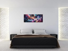 Kép - Sötét univerzum (120x50 cm)