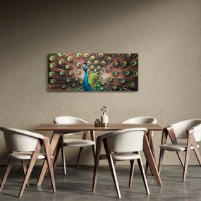 Kép - Páva (120x50 cm)