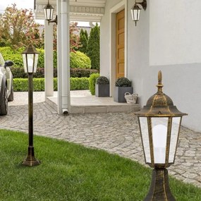 Kültéri lámpa 1xE27/20W/230V IP43 96,5 cm patinás