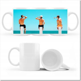 Fényképes bögre Férfi barátság Testvériség