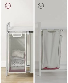 REX fehér szennyeskosár