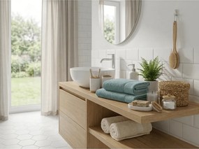 Törölköző CLYR 50x100 cm kék, 100% pamut