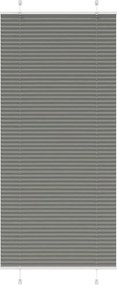 vidaXL pliszírozott redőny antracit 100x200 cm szövetszélesség 99,4 cm
