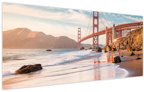 Kép - Golden Gate híd (120x50 cm)