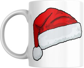 Bögre Karácsonyra Ajándék Mikulásra Mikulás sapka