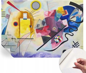 Dekoratív öntapadós fotótapéta az irodába Színes absztrakt 312x219