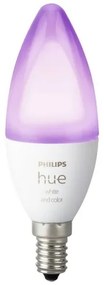 LED Szabályozható izzó Philips Hue WHITE AND COLOR E14/5,3W/230V 2200K - 6500K