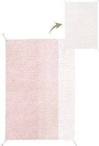 Világos rózsaszín pamut szőnyeg 120x160 cm Gelato Pink – Lorena Canals