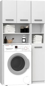 Marpol nyitott polcos fürdőszobai szett, fehér