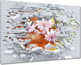 Vászonkép 90x60 Magnólia ág