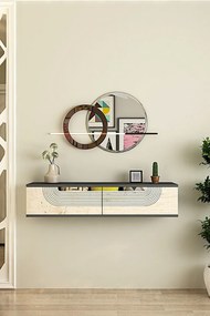 Meyra 120 - Anthracite, Travertine, Silver