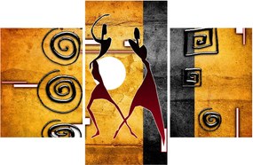 Kép - Ősi festészet (90x60 cm)