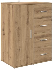 Oldalszekrények Corona 2 pcs Artisan tölgy 59 x 39 x 80 cm