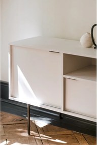 Szürkésbézs TV-állvány 180x79x50 cm Bau – noo.ma