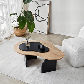 Melted - Sapphire Oak, Black