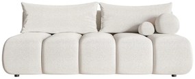 Háromszemélyes kanapé Didier mini  (krém + fekete). Akció -15%. 1100573