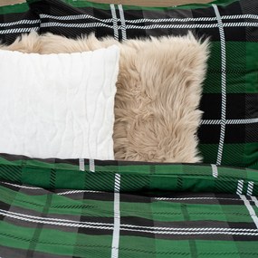 4Home Pamut ágynemű Green Classic, 140 x 220 cm,70 x 90 cm, 140 x 220 cm, 70 x 90 cm