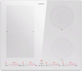 Klarstein Masterzone 60 Hibrid, Indukciós főzőlap, beépített, 4 flex zóna