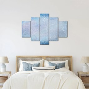 Kép - Mandalák kékszínben (150x105 cm)