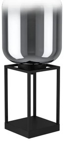 Eglo 39988 - Asztali lámpa BULCIAGO 1xE27/40W/230V füstös