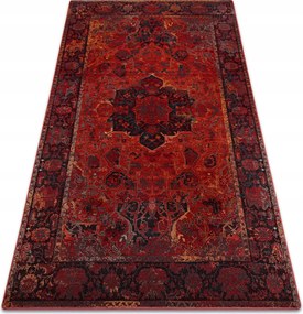 Nappali szőnyeg gyapjú Polonia Dukato dísz Rozetta rubin 170x235 cm