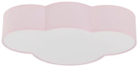 Brilagi - Gyerekszobai mennyezeti lámpa NIMBUS 4xE27/15W/230V 46x63 cm rózsaszín