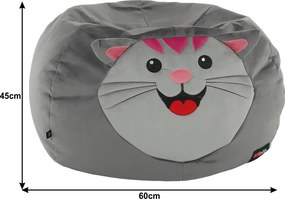 Babzsák, szürke szövet, BABY TYP 1