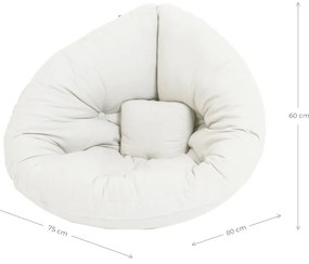 Mini Nido zöld relaxációs gyerekfotel - Karup Design