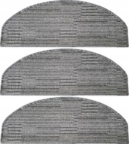 Lépcsővédő Szőnyeg Filc Talp Trepy Modern Hurkapálca Szürke