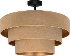 BRILAGI - Felületre szerelhető csillár LUNETA 1xE27/60W/230V Ø 40 cm bézs/arany