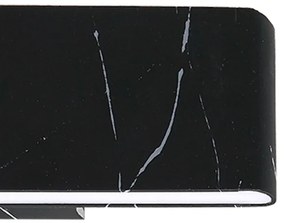 LED Fali lámpa PIERCE LED/12W/230V 30 cm fekete