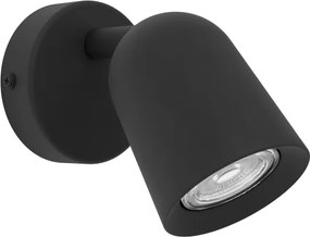 Eglo 901952 - Fali spotlámpa CAMALDOLI 1xGU10/5W/230V fekete