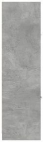 betonszürke szerelt fa patikaszekrény 30 x 41 x 144,5 cm
