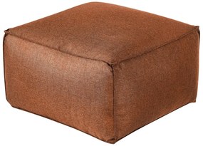Barna puff 50 x 30 cm MUKKI Beliani