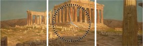 Kép - Frederic Edwin Church, The Parthenon, reprodukciók (órával) (90x30 cm)