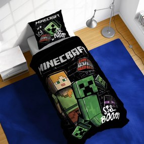 Minecraft Pixel Paradox ágyneműhuzat 140×200cm, 70×90 cm