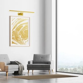 LED Képvilágítás PINTO LED/12W/230V arany