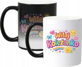 Mágikus Bögre Eltűnő "Hello Barátnő" Kedves Ajándék Barátnőnek