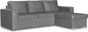 PANORAMO Kinyitható sarokkanapé Szürke