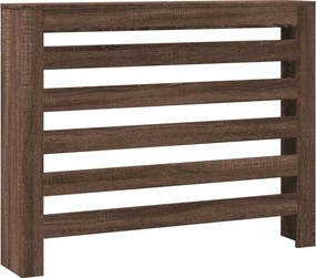 vidaXL barna tölgy színű szerelt fa radiátorburkolat 104 x 20 x 82 cm