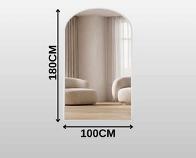 Oval 100x180 - White