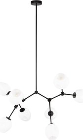 Italux Ferral PND-75075-8-BK-WG PlafonlĂĄmpa 8x40W/E27 IP20