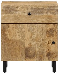 Tömör mangófa éjjeliszekrény 50 x 33 x 60 cm