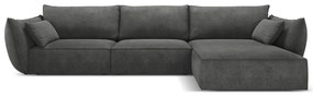 Szürke sarokkanapé (jobb oldali) Vanda – Mazzini Sofas